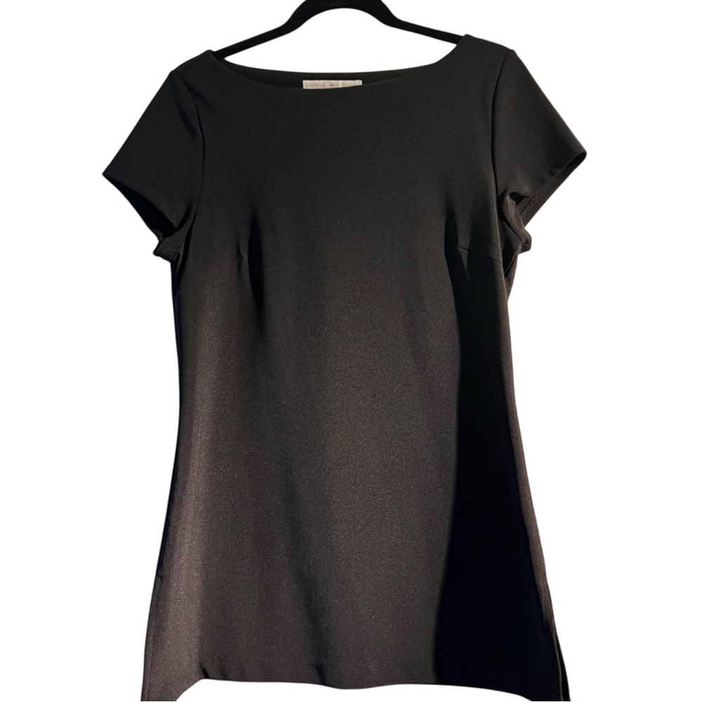 Boston Proper Black Short Sleeve Top